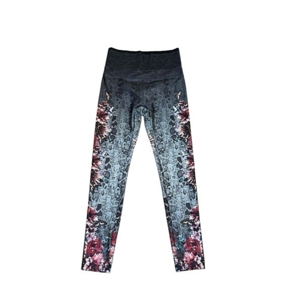 Thirdlove Leopard‎ Cheetah Animal Floral Print Seamless Leggings